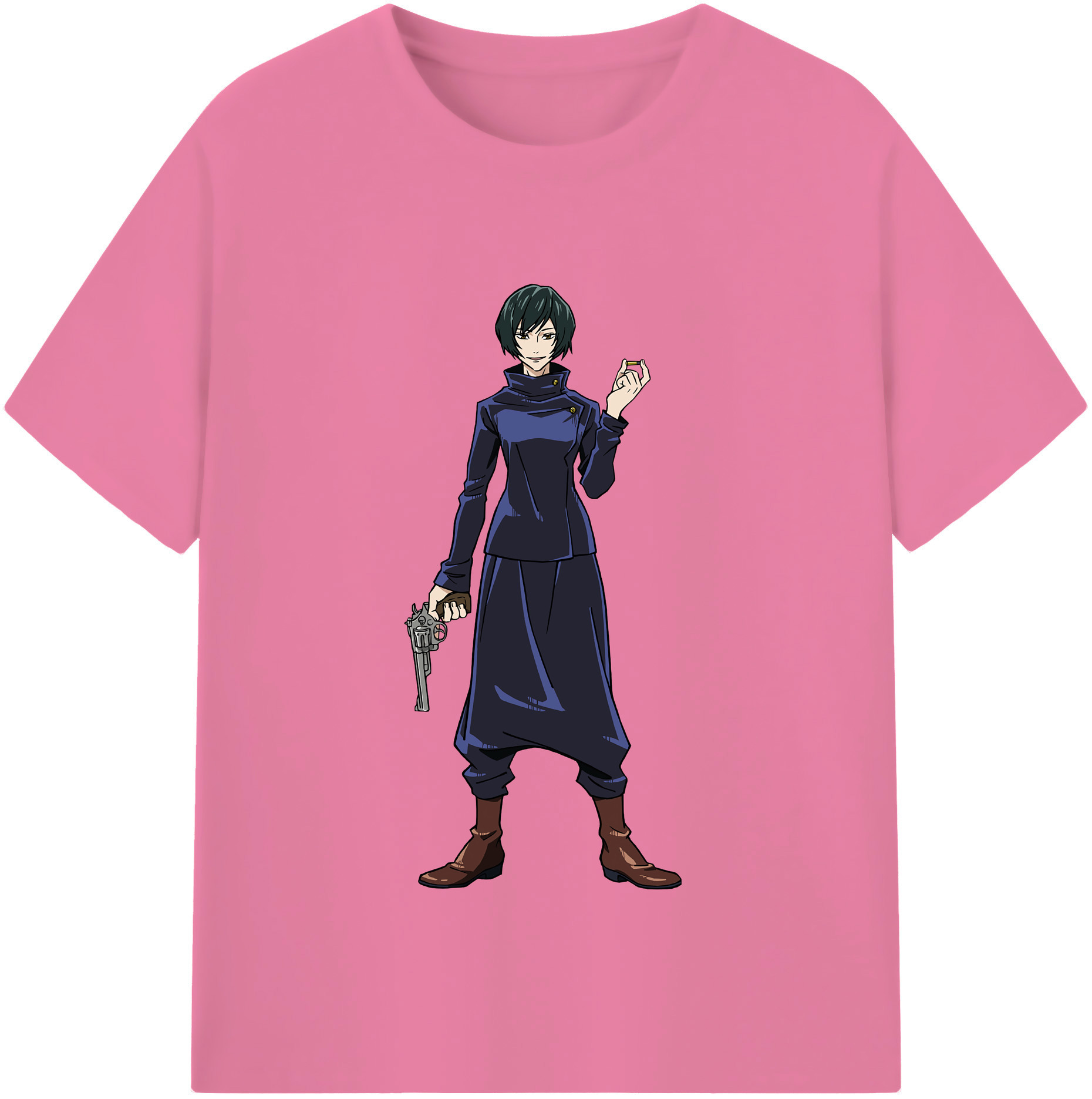 （画像用） 呪術廻戦 Jujutsu Kaisen 綿100％半袖Tシャツ（フロントプリント）